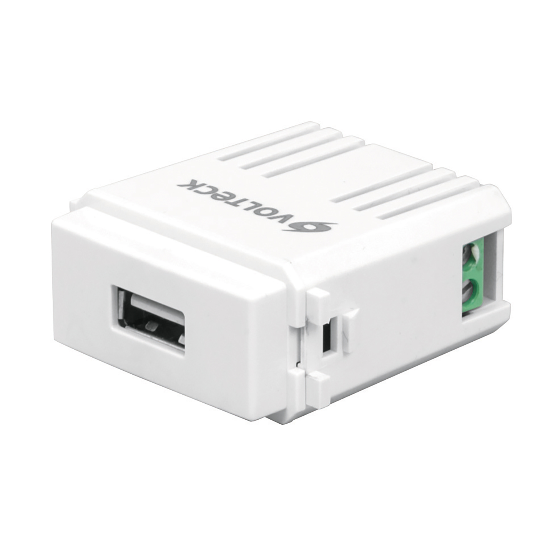 Módulo puerto USB, línea Italiana, color blanco - CUSB-IB / 48109