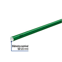 Tubo de 4 m de PPR de 1/2' hidráulico, Termoflow - CV-001 / 49897