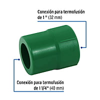 Reducción de PPR, 1-1/4' X 1' - CV-225 / 45469