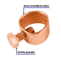 Conector para varilla a tierra - CVT / 46125