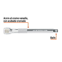 Extensión de 6' para matraca para dados cuadro 3/8' - E-5266 / 13916