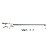 Extensión de 16' para matraca, para dados cuadro 3/4' - E-5663 / 13906