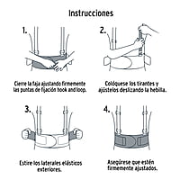 Faja lumbar, mediana - FAJA-M / 14237