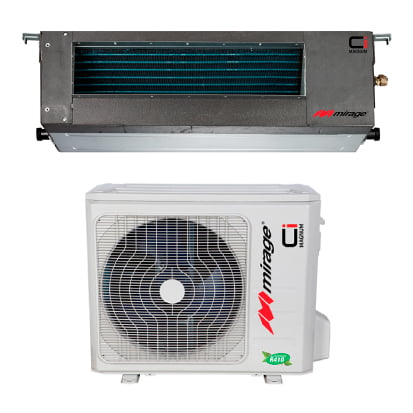 Set Equipo Fan & Coil Inverter Mirage Frio y Calor 4 Toneladas, CI Magnum R-410A 220-1-60 SETCLC481N-EDC481N