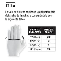 Guantes de nylon recubiertos de poliuretano, medianos - GU-112 / 13291