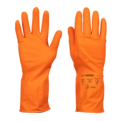 Guantes de latex para limpieza, medianos - GU-312 / 14262