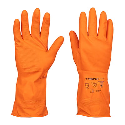 Guantes de latex para limpieza, grandes - GU-313 / 14263