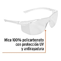 Lentes de seguridad, mica transparente, Ultralite - LEN-LT / 14293