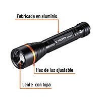 Linterna de aluminio, de pilas, 235 lm, LED Cree - LINA-2AAN / 18800