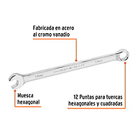 Llave combinada, extralarga, milimétrica, 11 x 183 mm - LL-2011M / 15615