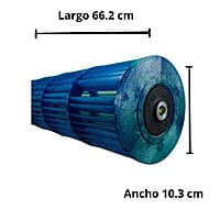 Turbina Evaporador 66 Cm X 8.4 Cm (Int) - Opresor Interno