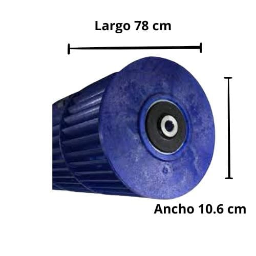 Turbina Evaporador Mirage Largo 78 cm X Ancho 10.6 cm Opresor Interno 12100102000002