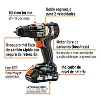 taladro-inalámbrico-1-2-20v-sin-carbones-truper-max-max-20t-101452