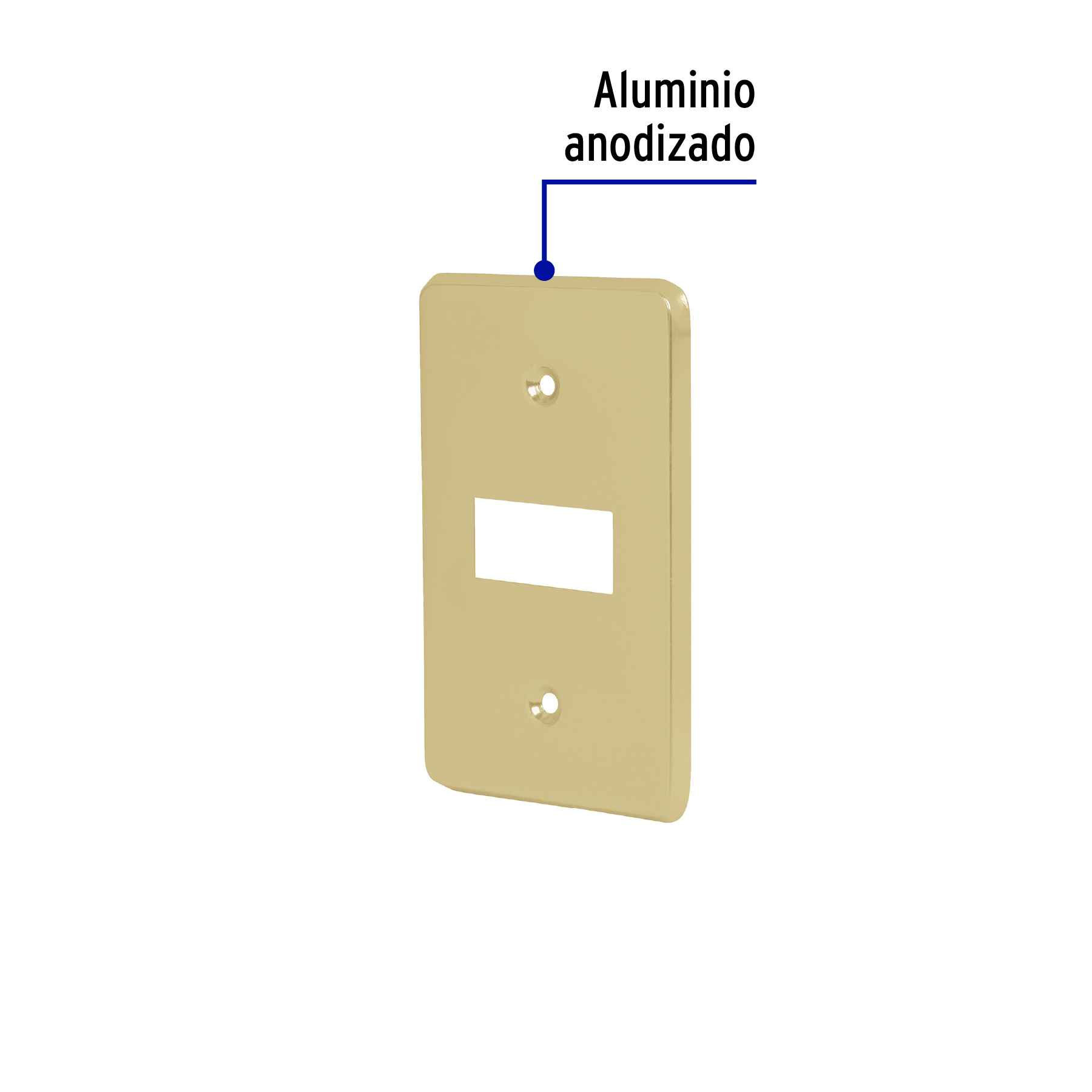 placa-1-módulo-de-aluminio-línea-económica-pase-e-46435