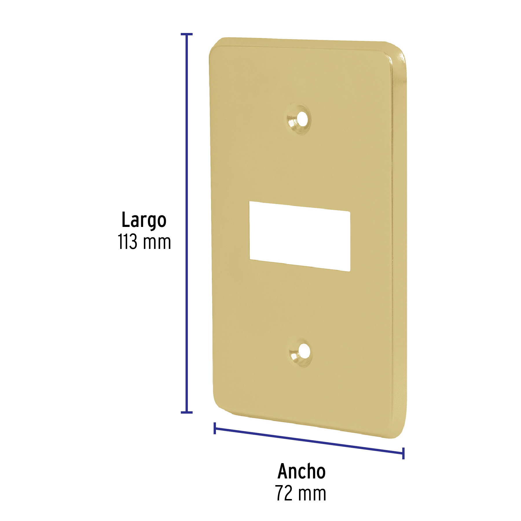 placa-1-módulo-de-aluminio-línea-económica-pase-e-46435