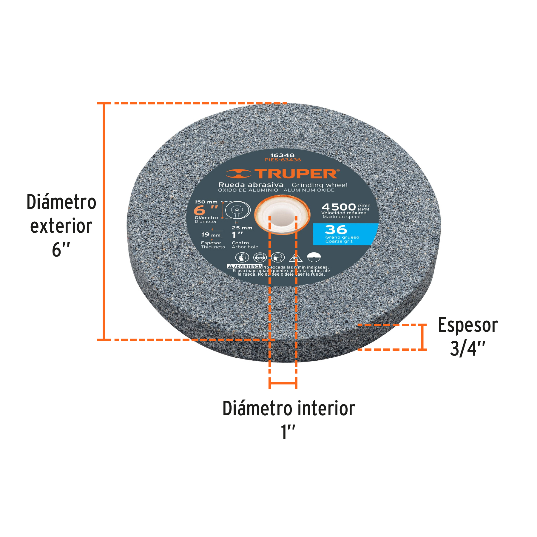 piedra-para-esmeril-6-x-3-4-óxido-de-aluminio-grano-36-pies-63436-16348