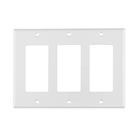 Placa 3 ventanas, de policarbonato, línea Classic - PPTR-CL / 46420 Placa 3 ventanas, de policarbonato, línea Classic - PPTR-CL / 46420