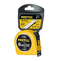 flexómetro-amarillo-8m-cinta-25-mm-pretul-tarjeta-plást-pro-8me-21603