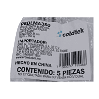 Resistencia Metálica para Refrigerador 35cm Longitud, 120 Voltaje, 280 Watts ARUKI REBLMA350