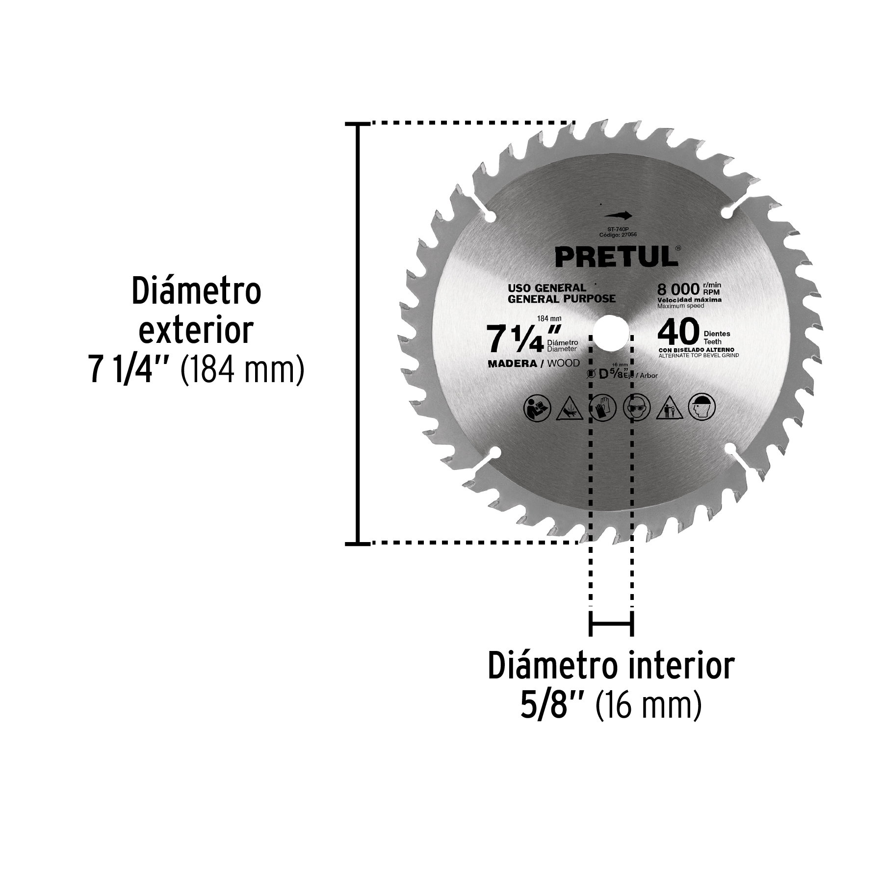 disco-sierra-p-madera-7-1-4-40-dientes-centro-5-8-pretul-st-740p-27056