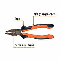 Pinza de electricista 7', mango comfort grip - T201-7X / 17329