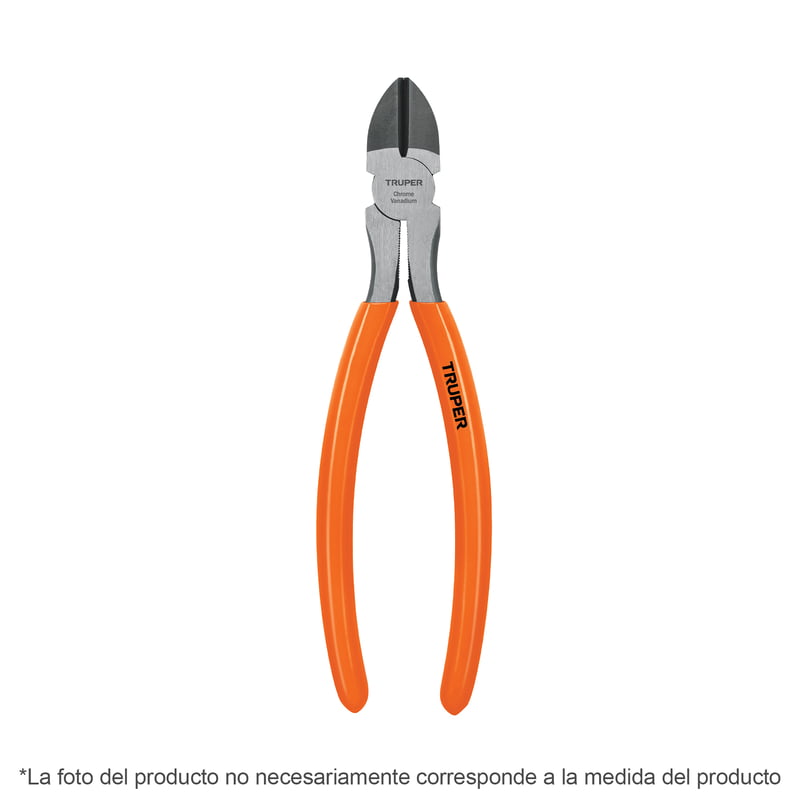 Pinza corte diagonal 6', mango de PVC - T202-6 / 17312