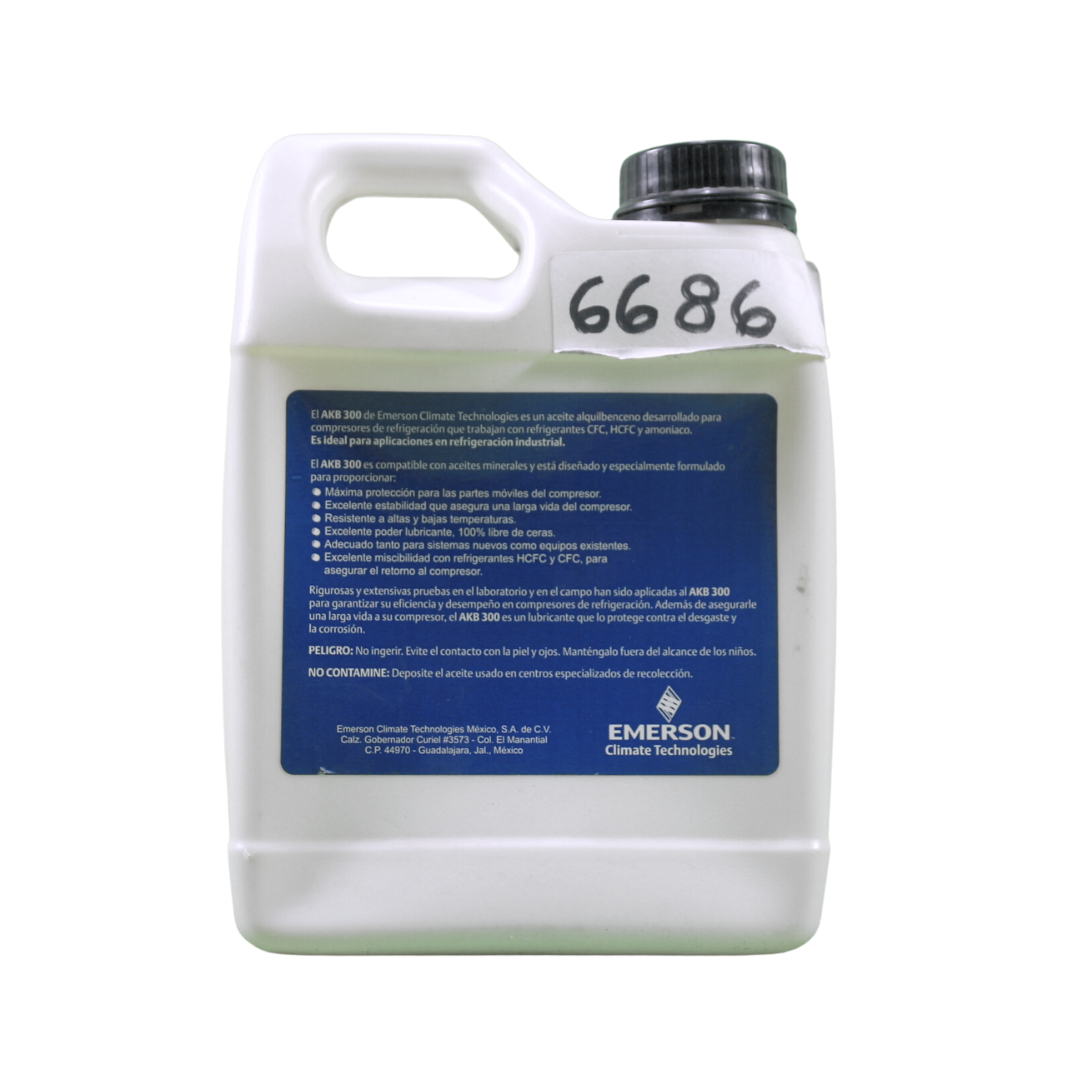 Aceite Copeland Akb 300 Alquilbenceno 1 Cuarto / ,946L Emerson - Akb-300-00