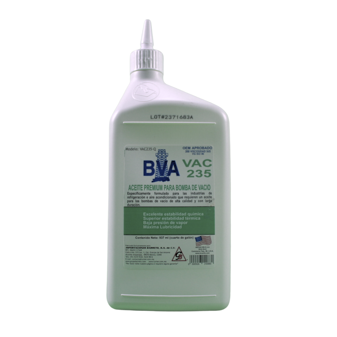 Aceite de Alta Calidad para Bomba de Vacio Cuarto de Galon - VAC235-Q