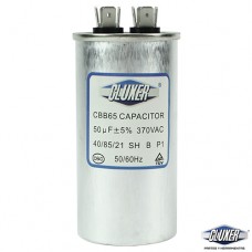 Capacitor de Trabajo, 50Mf, 370VAC +-5, 50/60Hz, Cluxer CXC37050