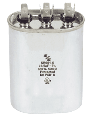 Capacitor Doble 80/10 Mf 440 Vac - Se120