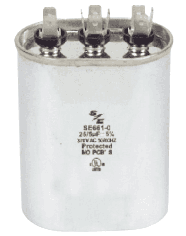 Capacitor Doble 80/10 Mf 440 Vac - Se120