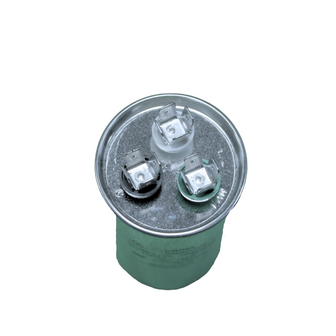 Capacitor Dual 50+4 MFD 440 VAC-CD-R50D+4