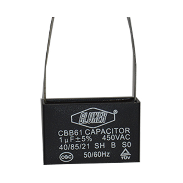 Capacitor  1Mf 450 Vac Soldable Para Motor Electronica / Cluxer - CXCSOL4401