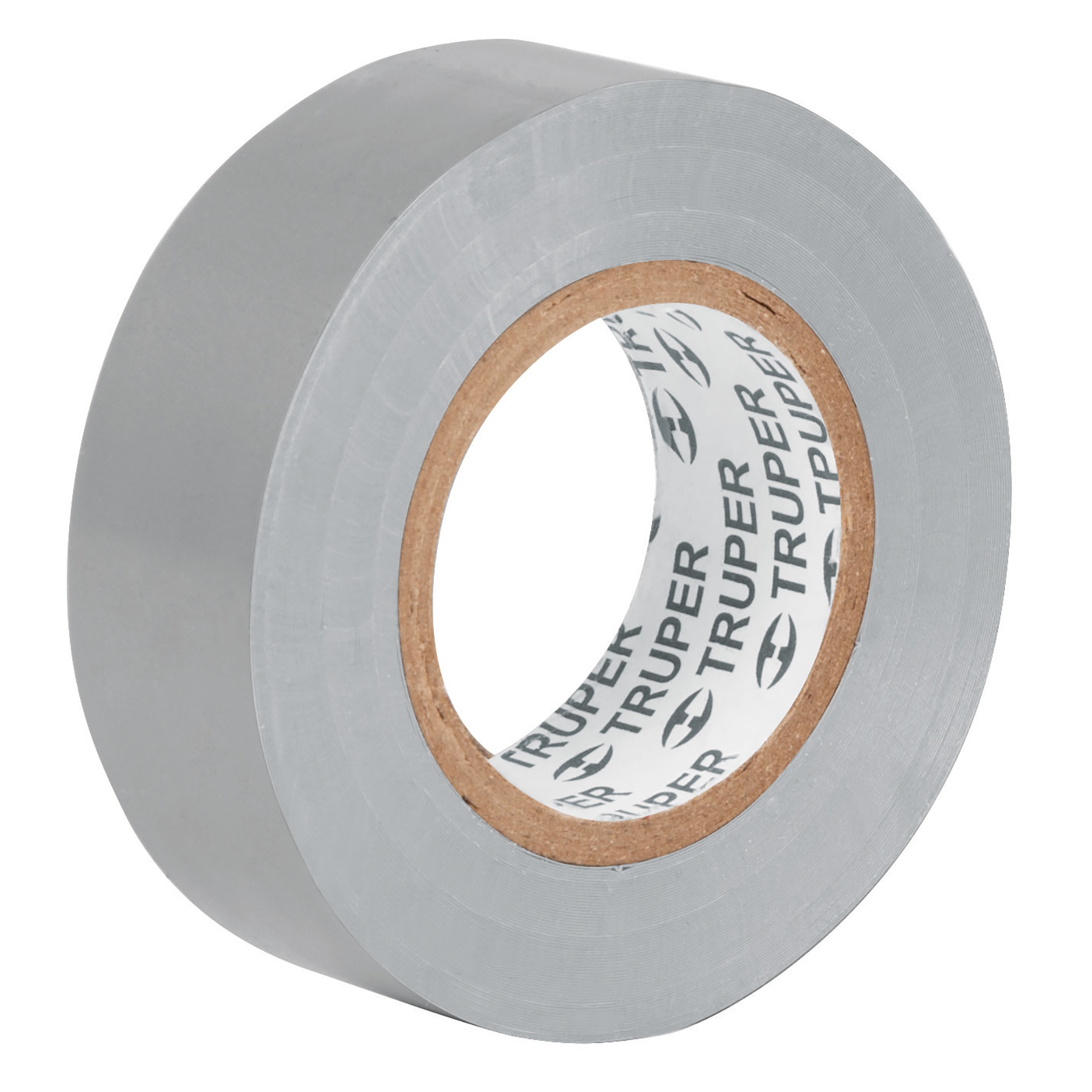 Cinta de aislar de 18 m x 19 mm, gris, Truper - M-33G / 12507