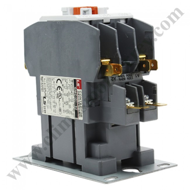 Contactor Para Minisplit, Condensador, 2 Polos, 26 A, Bobina 220 V, 60 Hz