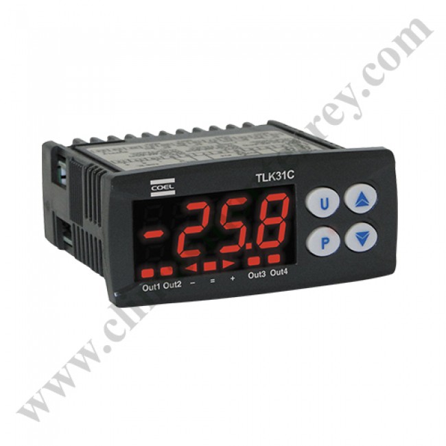 Controlador Electronico Coel, 1 Salida, 100 A 240 Vca, Con Display Azul - Z31Hr---B