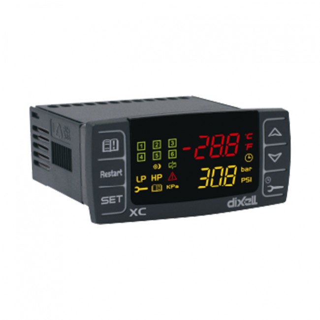 Controlador XC645CX para compresor digital scroll de copeland + 3 compresores/ventiladores, 12V