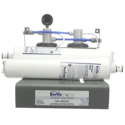 Filtro De Agua Artic Pure Compatible Con Maquinas De Hielo Q-1800, I-1200, I-1400, I-1800, I-1470C, I-1870C, I-2170C, Rn-1000, Rn-1278C, Rn-1400M, Rf/Rfs-2378C, Rf/Rfs-2379R - Ar-40000