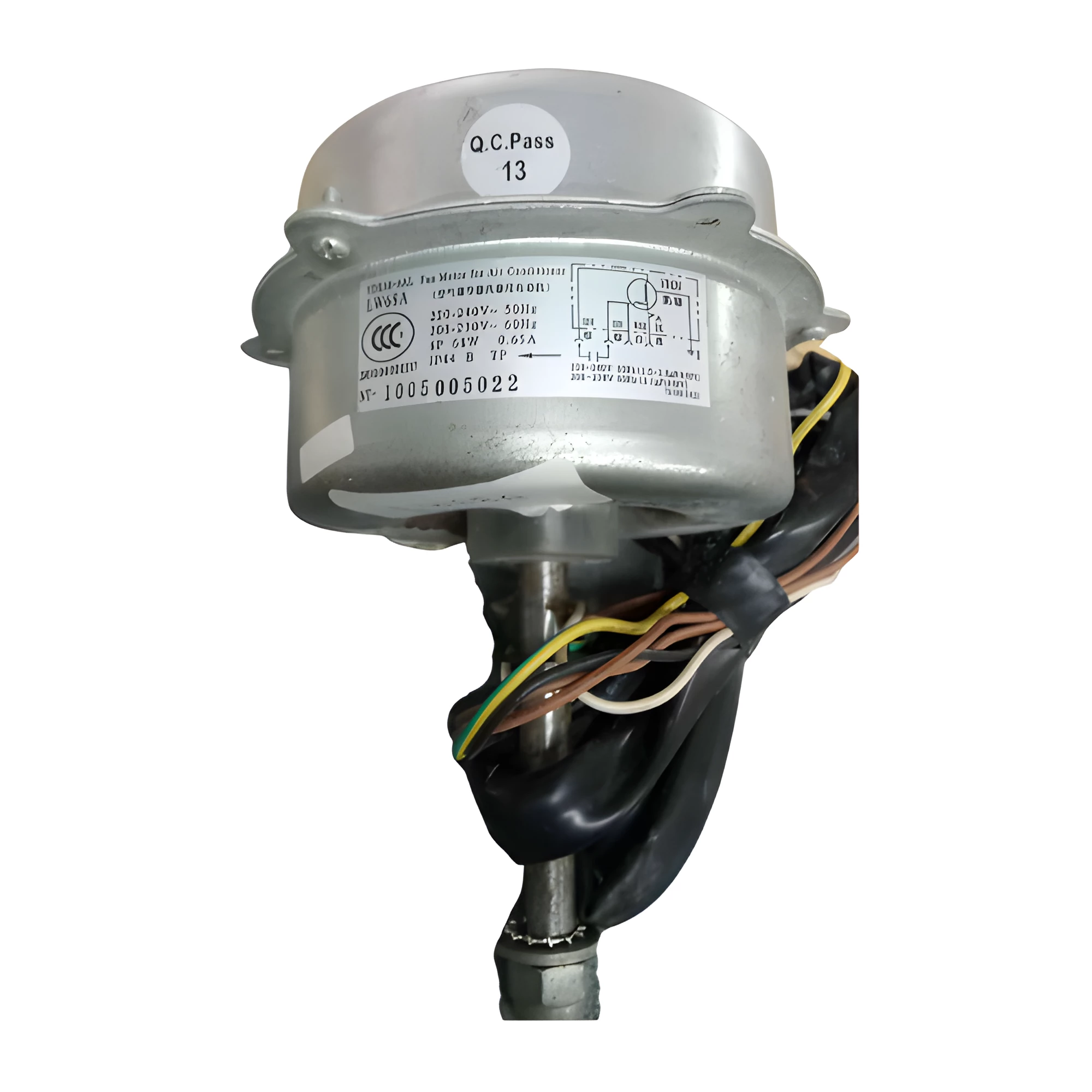 Motor Condensador Para Minisplit Mirage 2Ton, Ydk68-6Al (Lw60A), 220-240V 50Hz, 208V-230V 60Hz,68W,0.65A,6 Polos , 840R/Mni - Lw68A