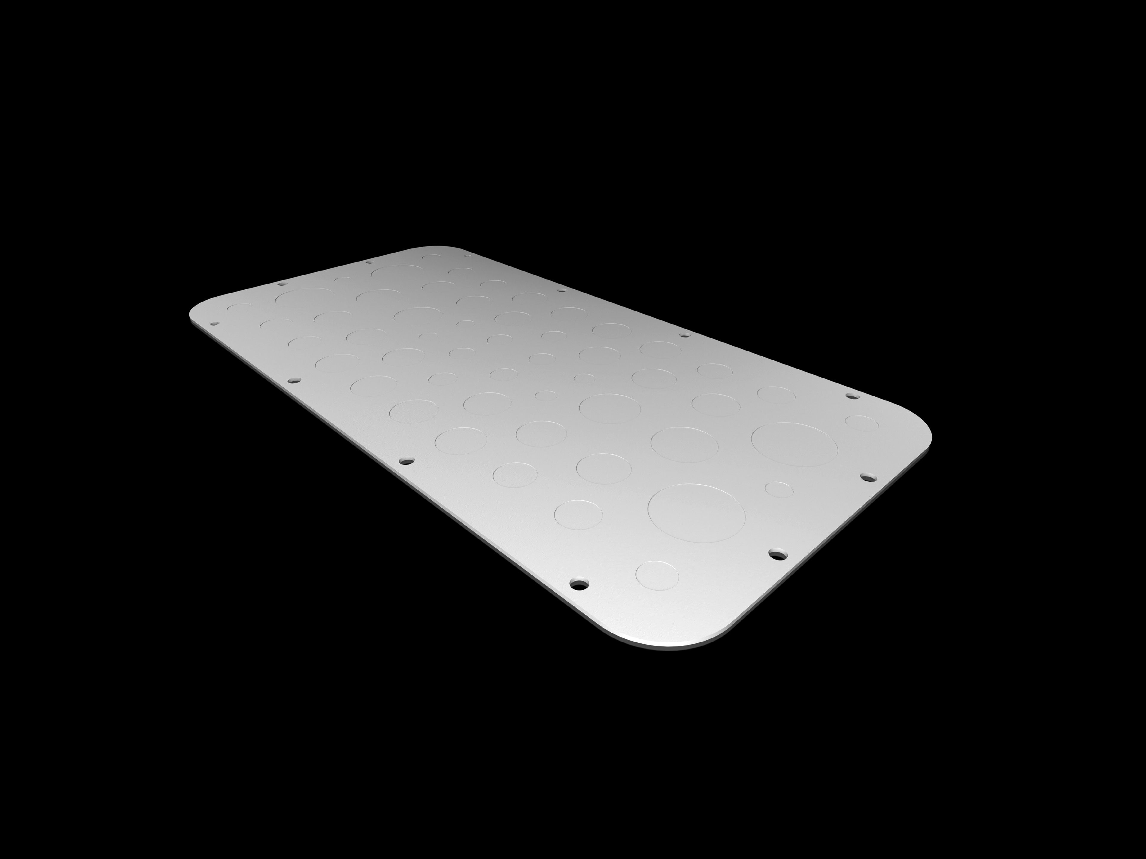 Sz Metal Gland Plate, Size 7 - 2577100