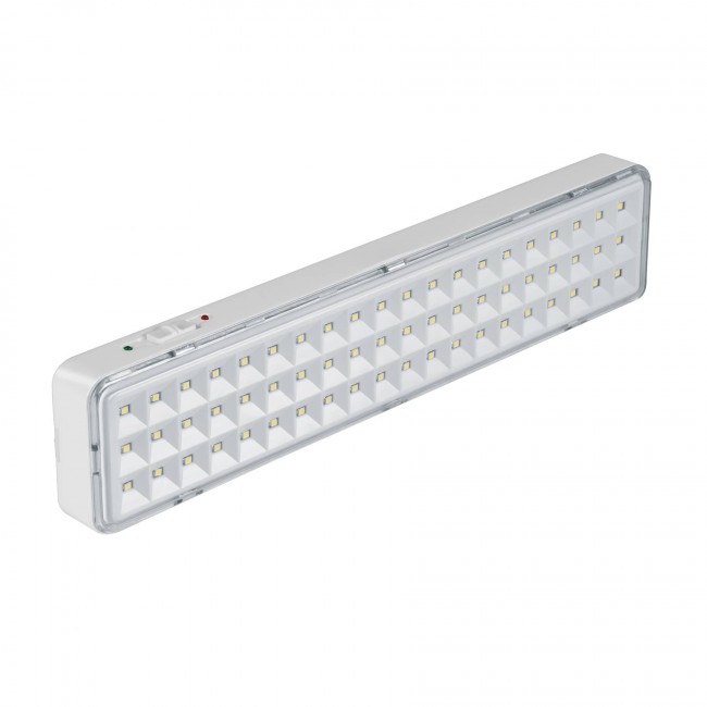 Lámpara de emergencia recargable 300 lm, 60 LED - LAE-60 / 43008