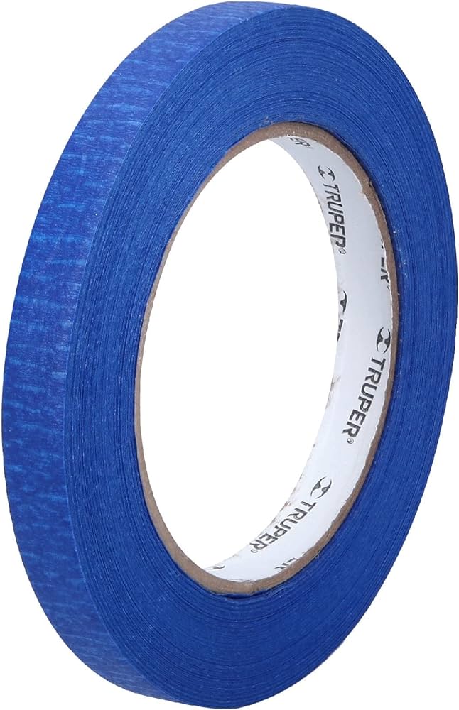 Masking tape, 1/2' x 50 m, azul - MSK-1/2A / 12620