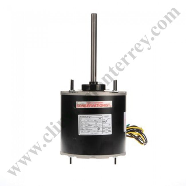 Motor Century para Condensador, Totalmente Cerrado, 1/2 HP, 1075 RPM, 208-230 V, 4.2 Amps, Capacitor 10 MFD / 370 V, Chumacera