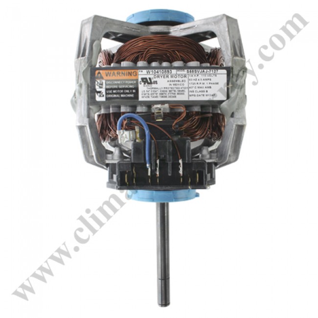 Motor De 1 Velocidad Para Lavadora, 1/4Hp, 115V, 60Hz, 4.5Amps, 1725Rpm Maytag - W10411000