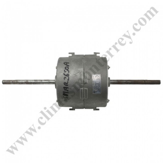 Motor Para Equipo De Ventana, Doble Flecha, 208-230V, 60Hz, 1.06A, Capacitor, 6Uf 370Vac