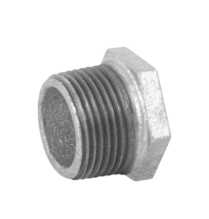 Reducción bushing, acero galvanizado, 1'x1/2' - CG-232 / 47504