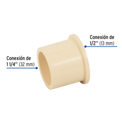 Reducción Bushing CPVC 1-1/4' x 1/2' - CPVC-234 / 48938