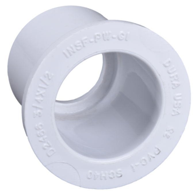 Reducción bushing de PVC, 1-1/2 x 1' - PVC-236 / 45537