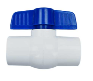 Válvula esfera de pvc, 1-1/4', roscable - PVC-ES-1-1/4R / 49153